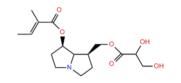 7-Tigloyl-9-(2,3-dihydroxy propanoyl)-retronecine